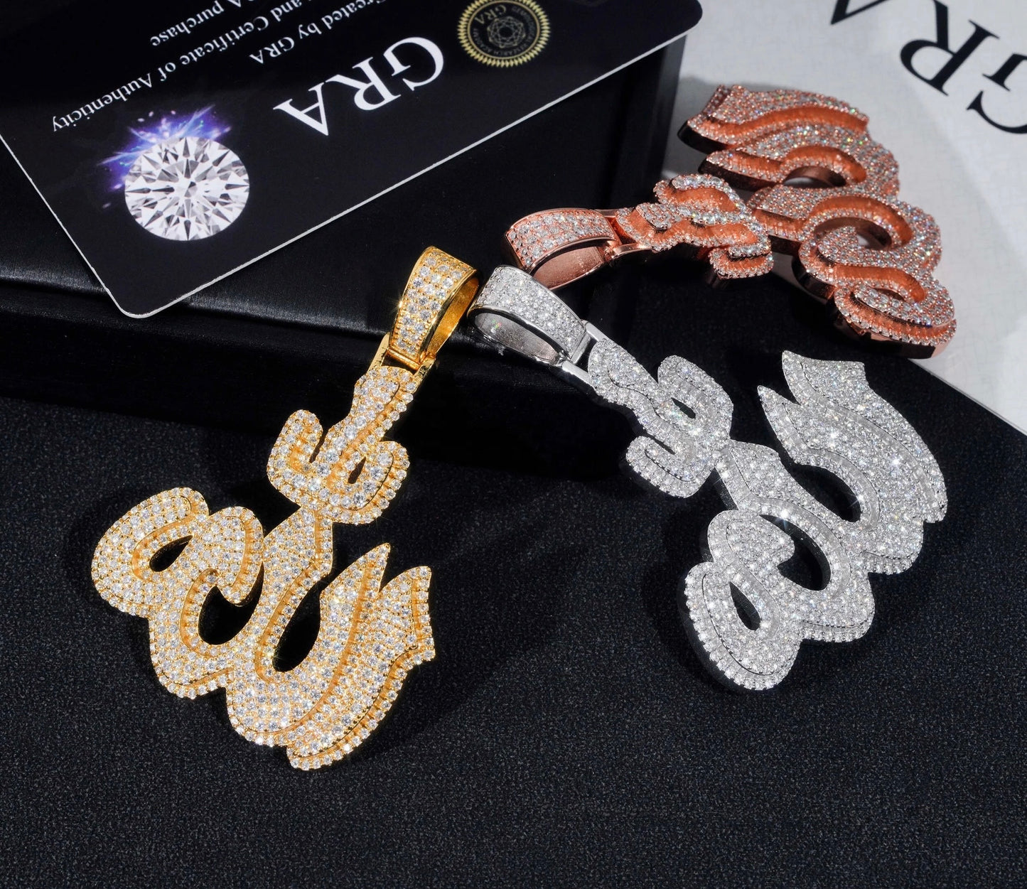 VVS ALLAH MOISSANITE PENDANT