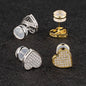 HEART SHAPED EARRINGS in 18K GOLD