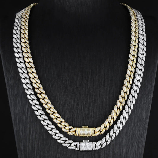 8MM PRONG CUBAN LINK CHAIN