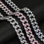 8MM TWO TONE CUBAN CHAIN