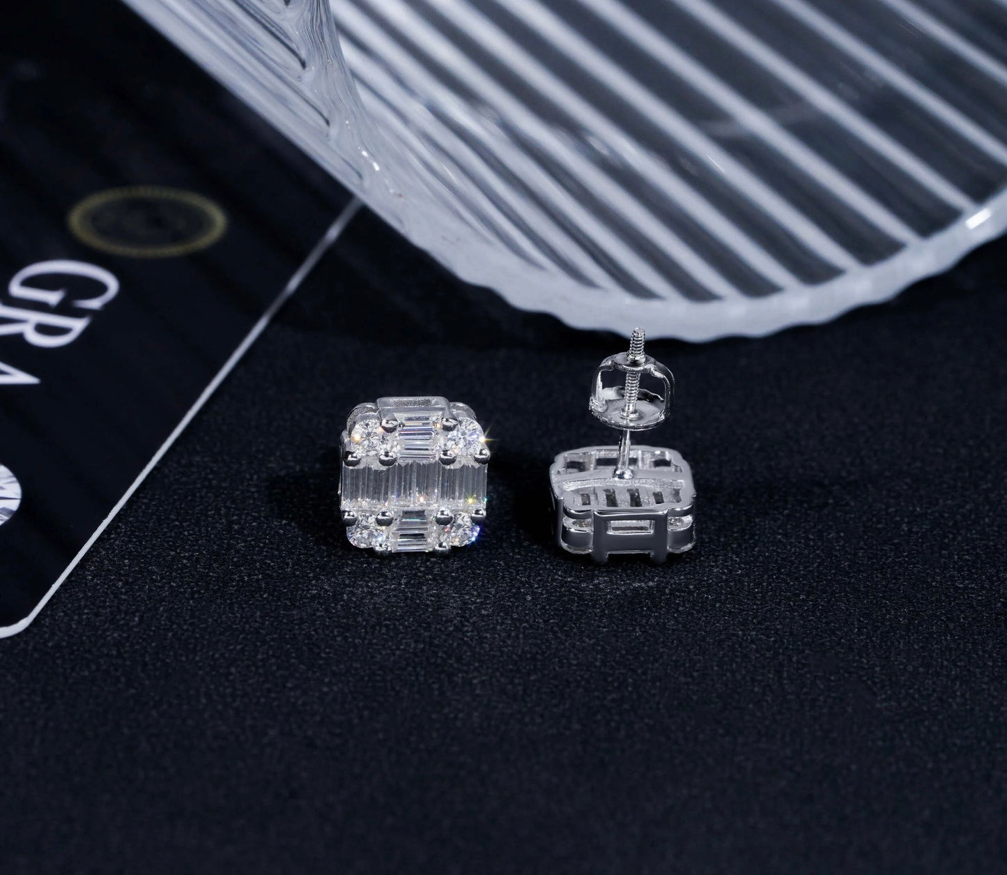 VVS BAGUETTE DIAMOND EARRINGS