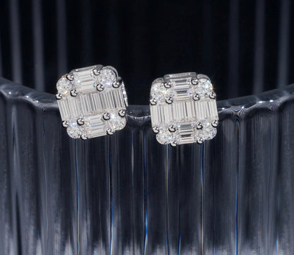 VVS BAGUETTE DIAMOND EARRINGS