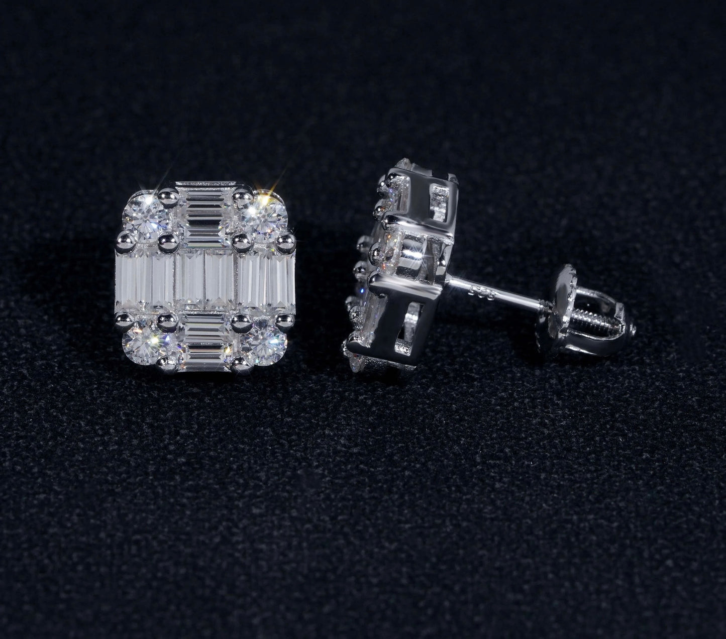 VVS BAGUETTE DIAMOND EARRINGS